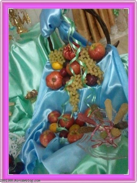 عروسی سبد میوه