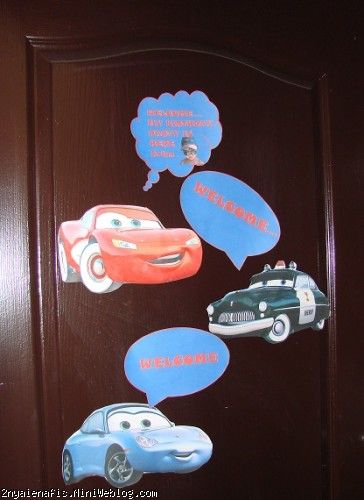 تم تولد ماشینی مک کوئینی پسرونه قرمز و آبی