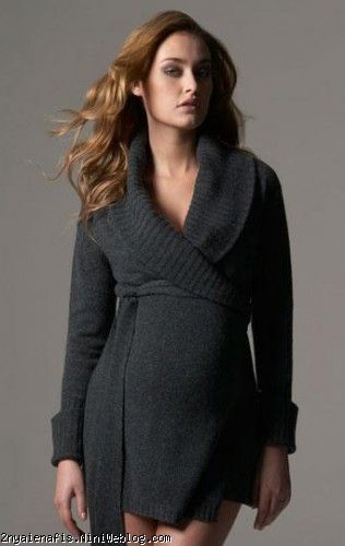 مجله مدلهای لباس زمستانی - بافت برای خانمهای باردار
