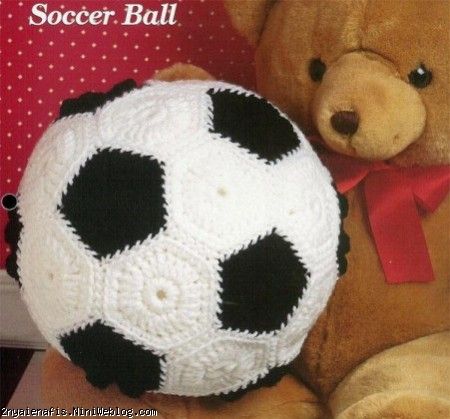  آموزش بافتتنی توپ فوتبال طرز بافت توپ چهل تکه آموزش قلاببافی توپ فوتبال چهل تیکه crochet ball