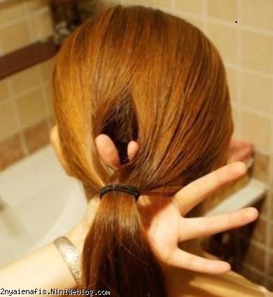 آموزش شینیون و روشی ساده برای جمع کردن مو پشت سر مناسب دخترا و مامانا