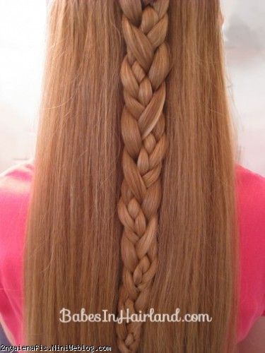 Braided Braid (6) آموزش بافتن موی بافته شده! - یک بافت زیبای مو