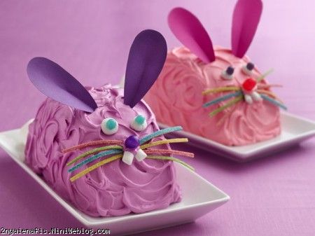  آموزش تزیین کیک خرگوشی Easter Bunny Cake