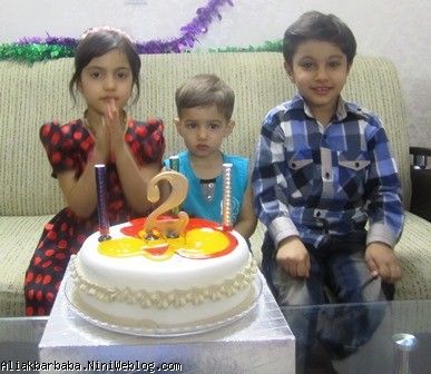 جشن تولد علی اکبر در 2 سالگی 