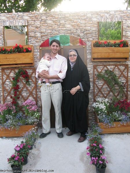 امیرحسین در نمایشگاه گل و گیاه