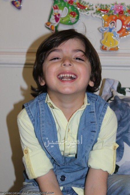 امیرحسین - تولد 5 سالگی