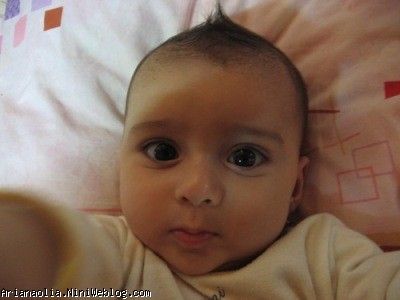 عکسای آریانا جوجو وقتی که 5 ماهه بود