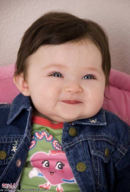  اين نوزاد برنده زيباترين لبخند جهان شده است 