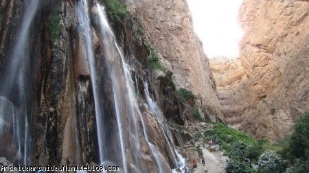آرشیدا در آبشار مارگون