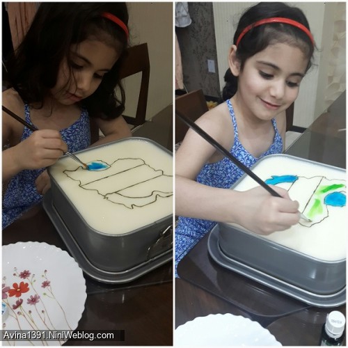 جشنواره کیک و ژله با موضوع ایران