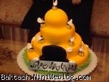 کیک اولین تولد 1 سالگی ام