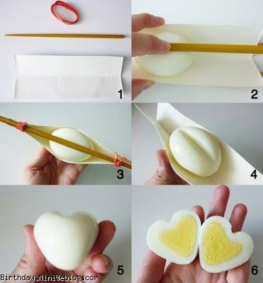 آموزش تخم مرغ پخته به شکل قلب
