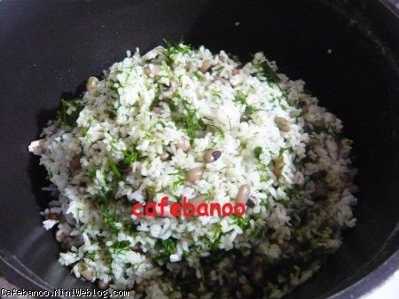 دم گذاشتن برنج