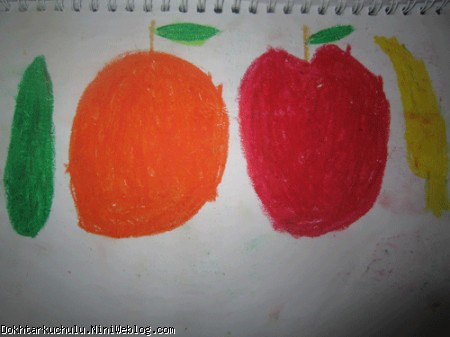 نقاشی میوه ها