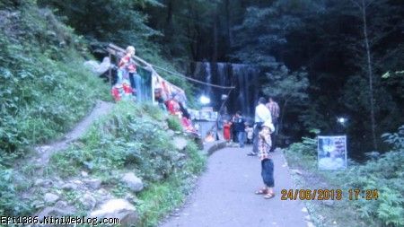 آبشار لونك (22 كيلومتري سياهكل به ديلمان)
