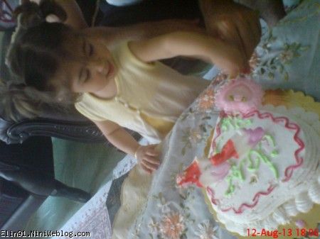 کیک بری الین در جشن تولد بابا جمید