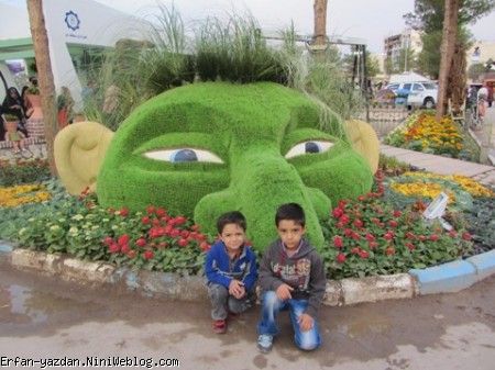 باغ گل و گیاه تابستان کرمان