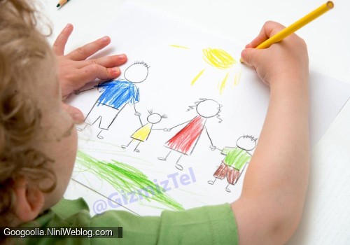 در بیشتر نقاشی کودکان خورشید دیده می‌شود