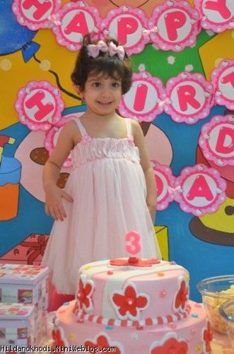 جشن تولد 3 سالگی هیلدای ما 