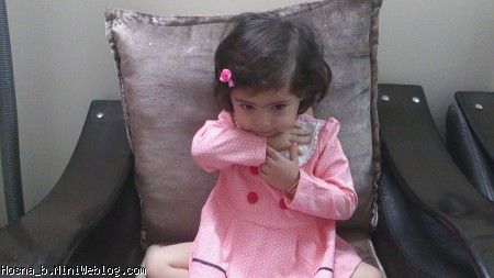 ژست های حسنا در روز تولد