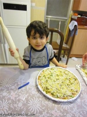 درست کردن پیتزا