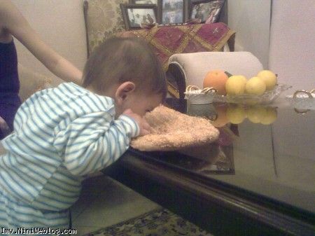 پسرم نان را که بوس نمیکنند