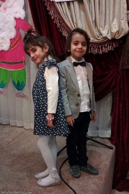 دوقلوها در جشن شب عید 94 در تالار ایرانیان 