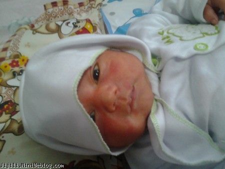 علی جان در روز پنجم تولد