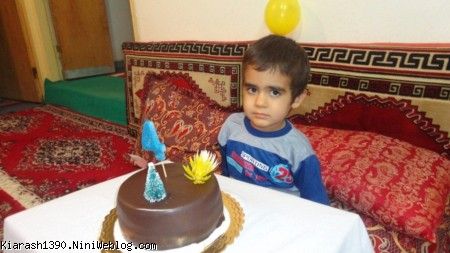 کیک تولد چهارسالگی