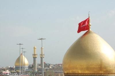 پرچم گنبد امام حسين