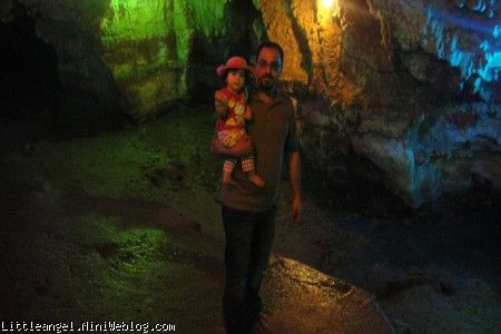 سلدا و بابای در غار سهولان 
