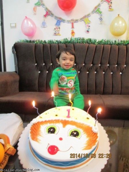 اولین جشن تولد محمد سجاد