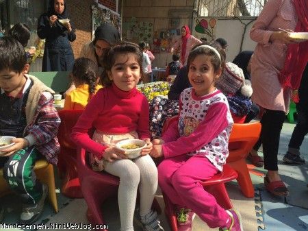  "جشن چهار شنبه سوری در مهدکودک "