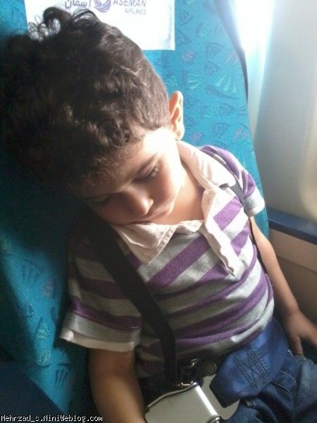 مهرزادم خوابش برده