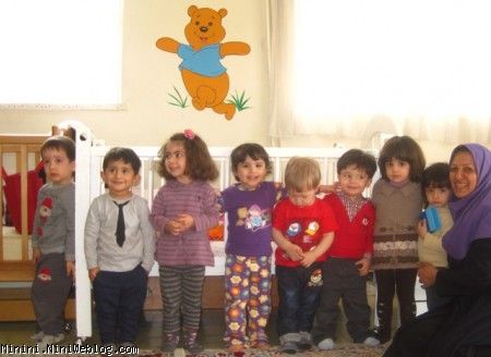 برسام و دوستای مهد کودکی 