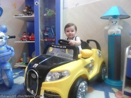 محمد جواد و ماشین