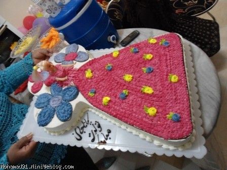 کیک تولد کیانا