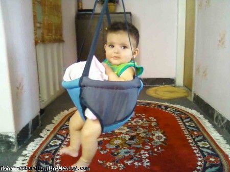 محمد بردیا در شش ماهگی