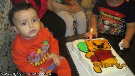 تولد 1 سالگی محمد عزیز با تم پوه