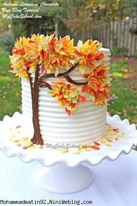 کیک پاییزی 