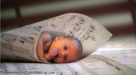 موسيقي آرامبخش براي نوزادان 