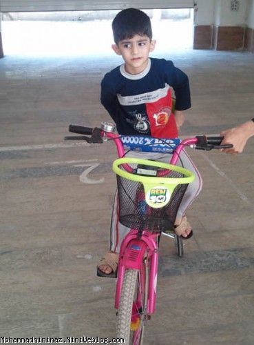 محمد و دوچرخه سواری 2