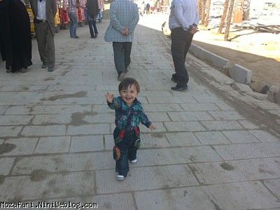 مانی در پیاده راه میدان امام حسین