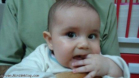 نارون 5 ماه و 5 روزه چهارشنبه 5 بهمن 1390
