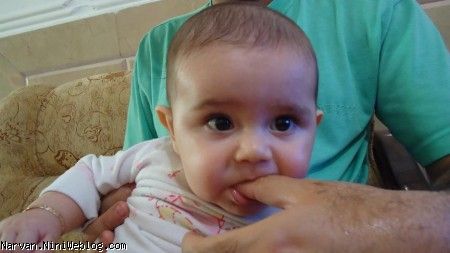 نارون 5 ماه و 16 روزه يكشنبه 16 بهمن 1390