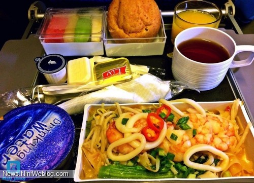 کدام شرکت هواپیمایی غذای خوشمزه تری دارد؟