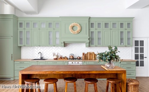 کابینت پولیشی (طرح انزو) نئوکلاسیک