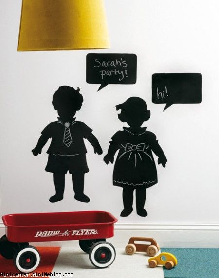 استیکر قابل جابجایی تخته سیاه جادویی- پسر و دختر