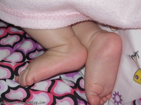 پاهای آرمیتا در پنج ماهگی