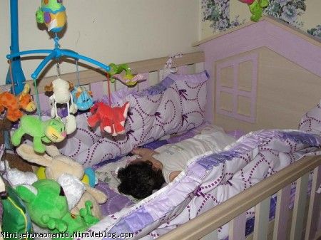تخت خواب نوزاد + مسیحا جونی